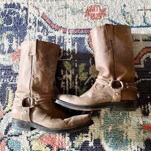 Men's Brown Leather Boots